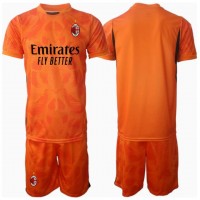 Camiseta AC Milan Portero Segunda Equipación Replica 2024-25 para niños mangas cortas (+ Pantalones cortos)